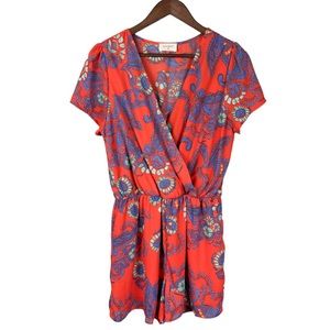 Everly Faux Wrap Dress Size Medium